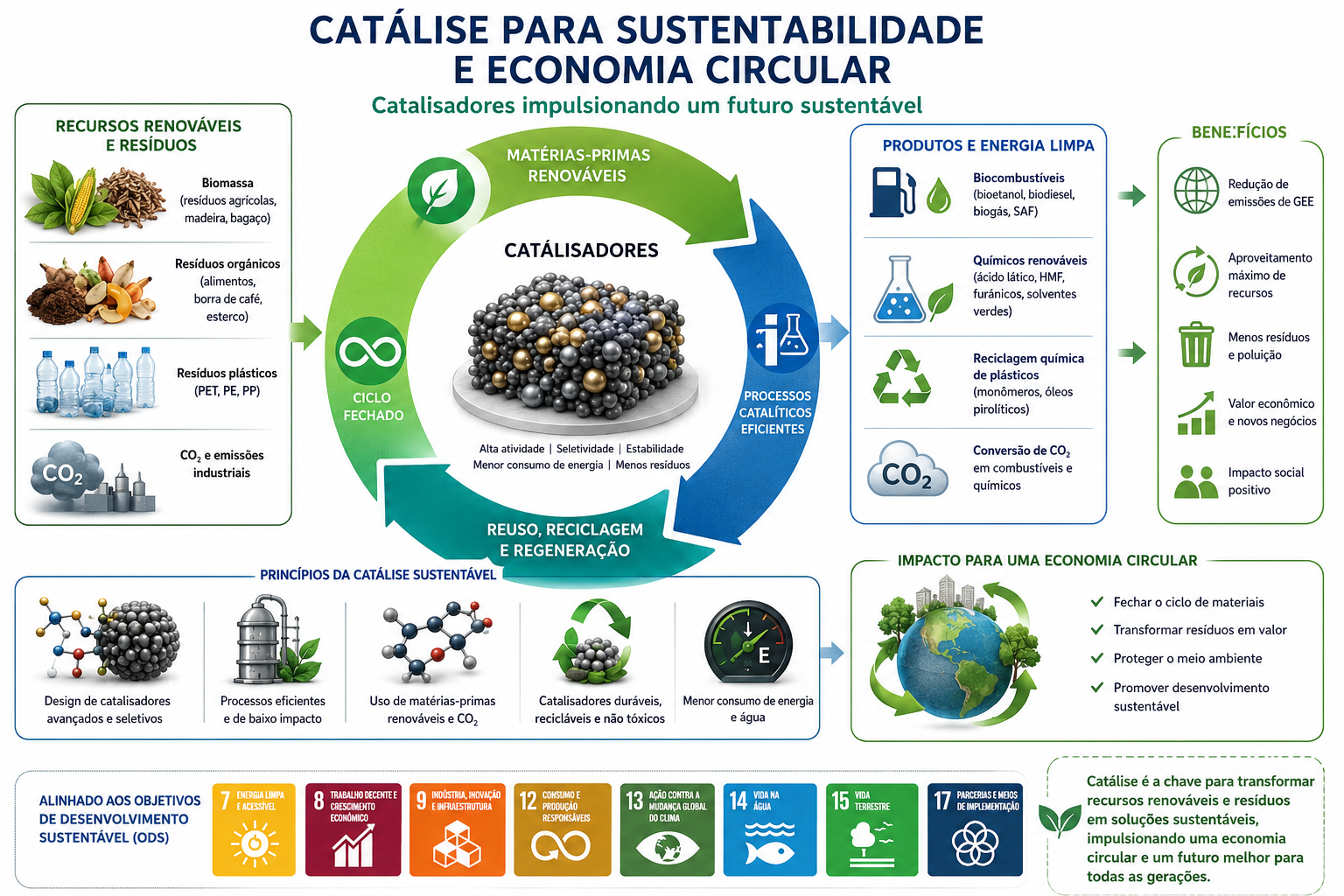 Catálise para Sustentabilidade e Economia Circular